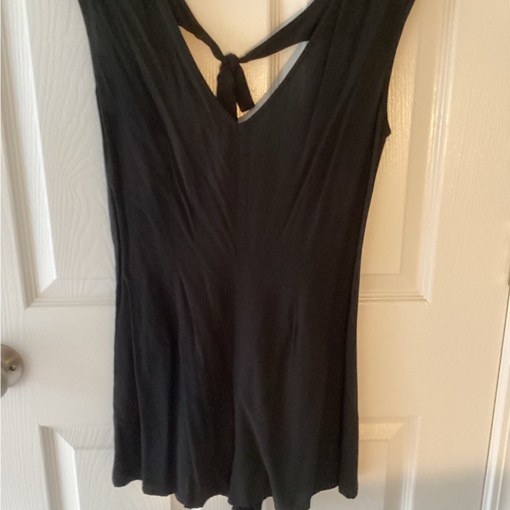 Express Black Sleeveless romper